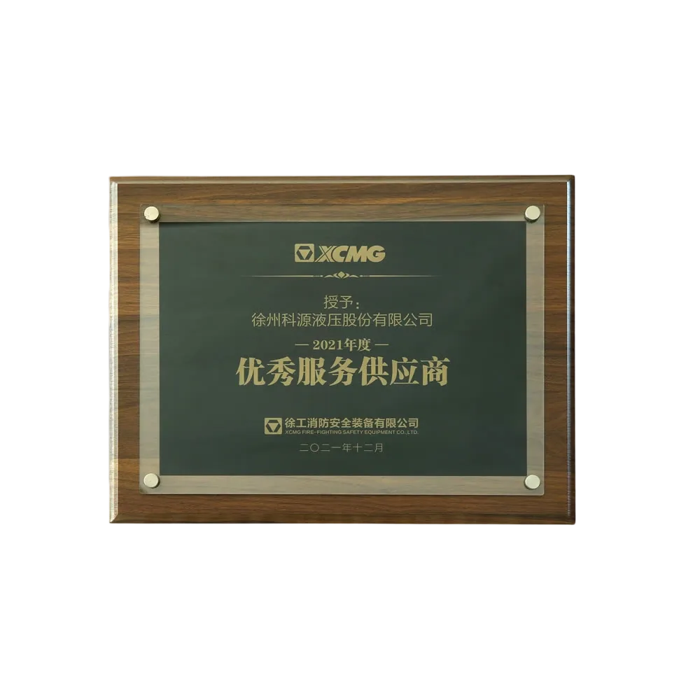 XCMG Service Supplier Award